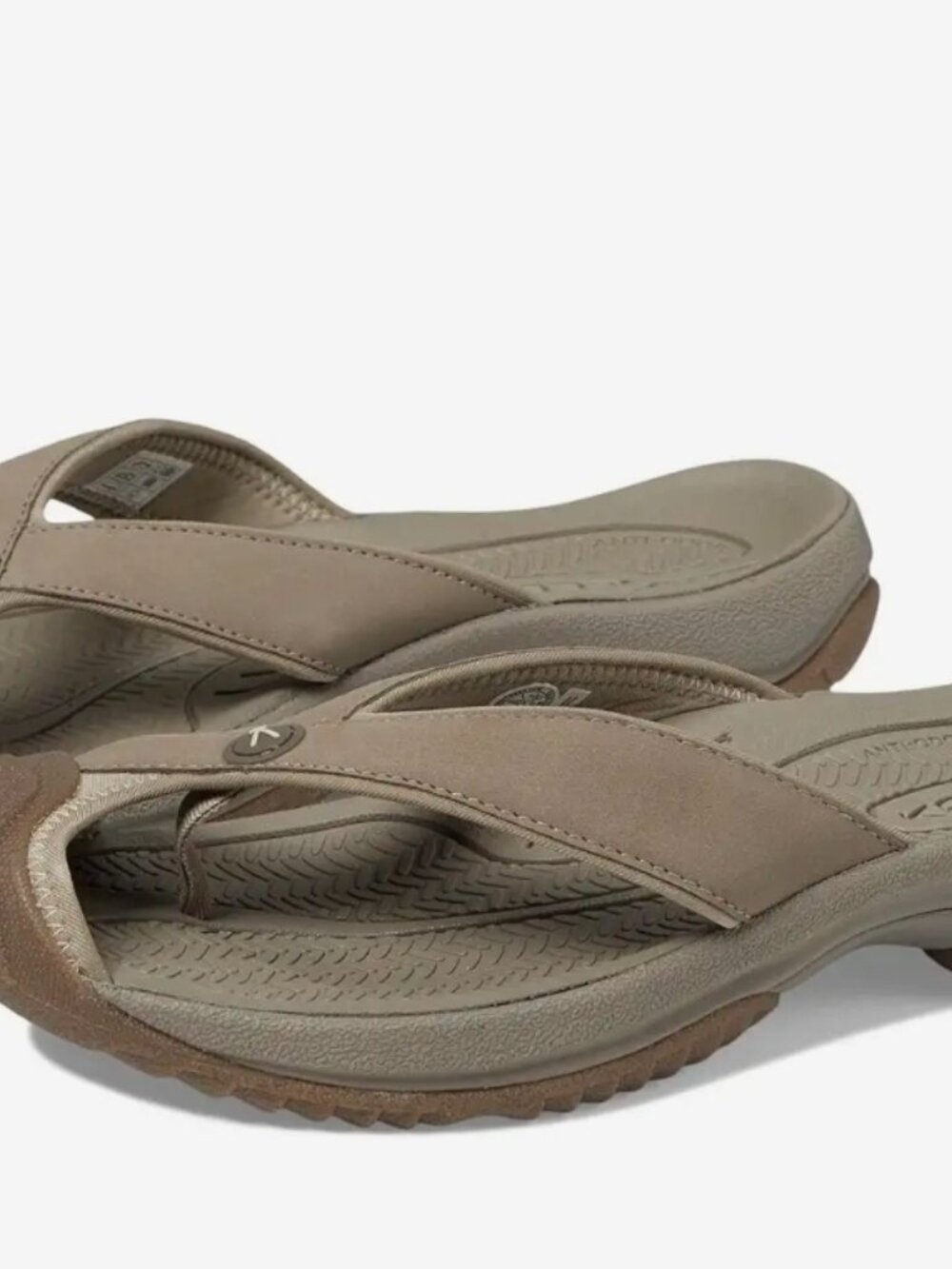 Keen Waimea Brindle/Birch Flip Flop Sandals Covered Toe Men's Size 13 NEW